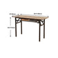 Industrial Rectangular Writing Desk Brown Wooden Office Desk Clearhalo 'furn' 'furn_office_desk' 'Furniture' 'Office Desks' 'Office Furniture' 'office_desk' 5983309