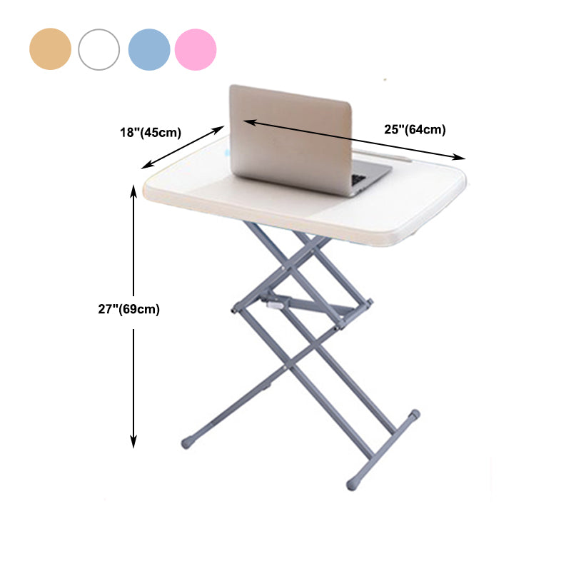 Rectangular Contemporary Standing Desk Converter Plastic Adjustable Folding Table Clearhalo 'furn' 'furn_office_desk' 'Furniture' 'Office Desks' 'Office Furniture' 'office_desk' 5983386