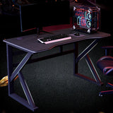 Escritorio de computadora en dormitorio escritorio de escritura de madera fabricada moderna