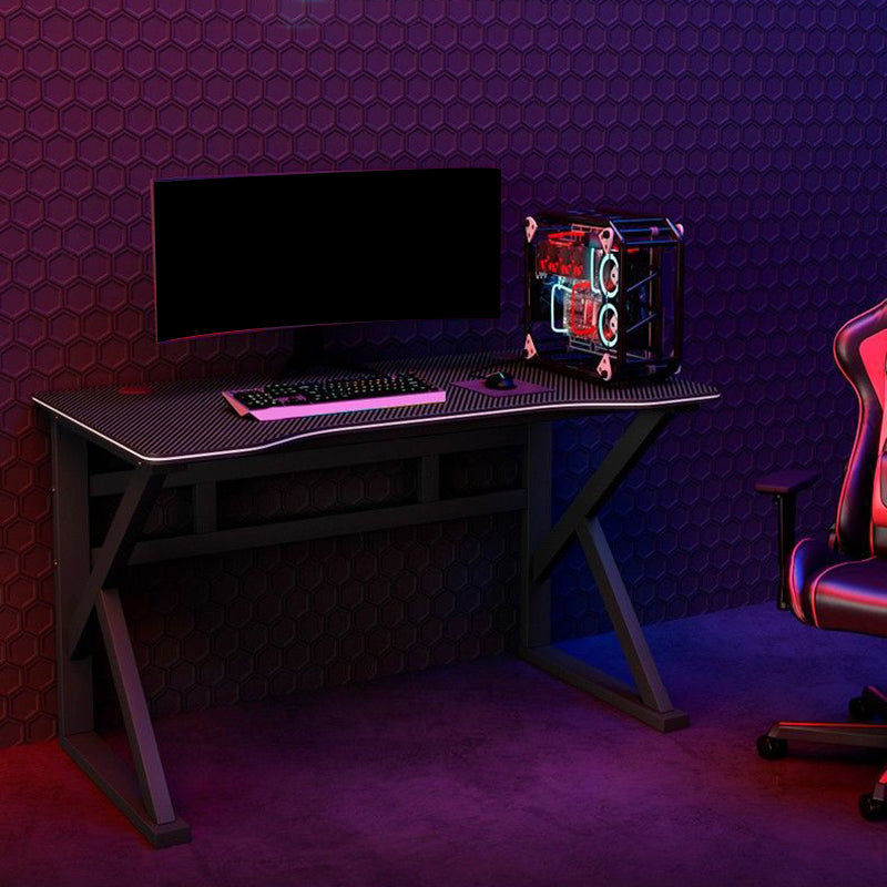 Escritorio de computadora en dormitorio escritorio de escritura de madera fabricada moderna