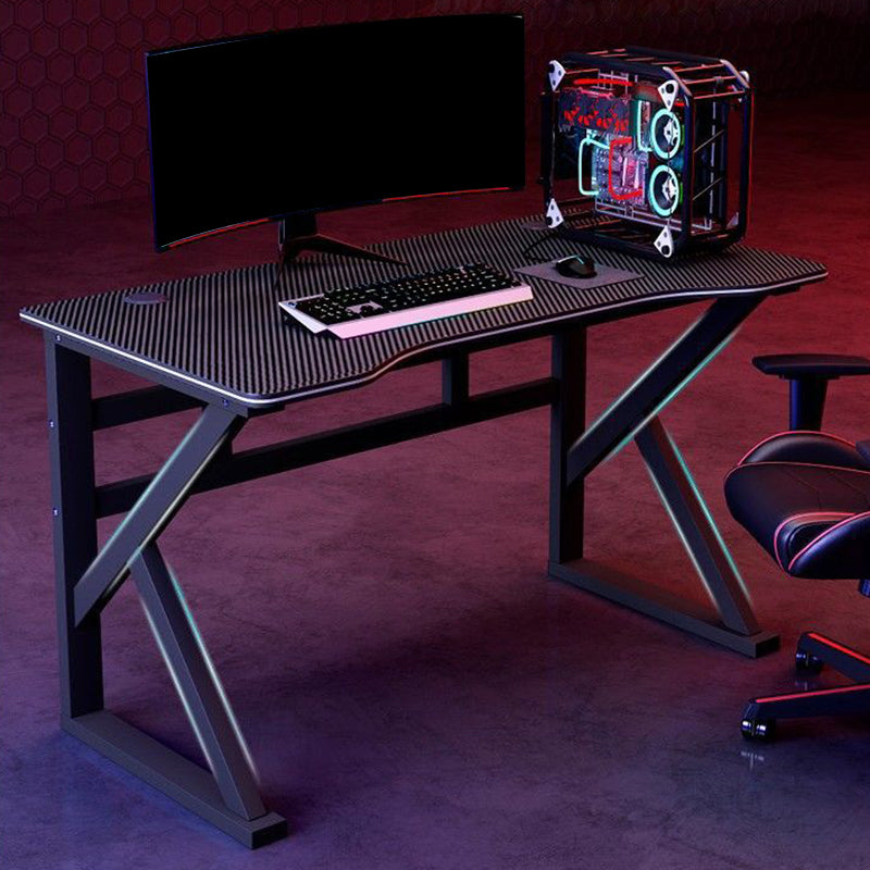 Escritorio de computadora en dormitorio escritorio de escritura de madera fabricada moderna