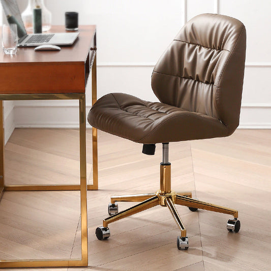 現代的なフェイクレザー調整可能な椅子ミッドバックカンファレンスオフィスチェア