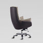 Contemporary Office Chair Wheels Leather High Back Executive Chair Clearhalo 'furn' 'furn_office_chair' 'Furniture' 'Office Chairs' 'Office Furniture' 'office_chair' 5983753