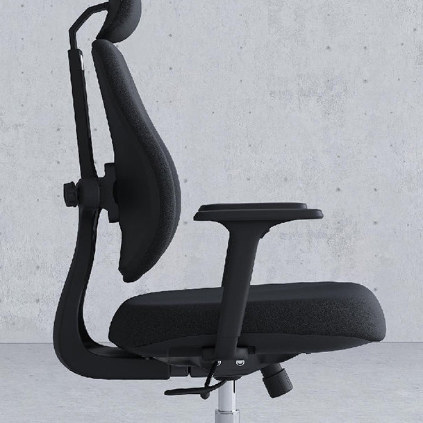 Modern Office Chair with Wheels High-Back Adjustable Arms Mesh Desk Chair Clearhalo 'furn' 'furn_office_chair' 'Furniture' 'Office Chairs' 'Office Furniture' 'office_chair' 5983850