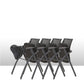 Contemporary Desk Chair Black Fixed Arms Low Back Office Chair Clearhalo 'furn' 'furn_office_chair' 'Furniture' 'Office Chairs' 'Office Furniture' 'office_chair' 5983988