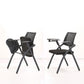 Contemporary Desk Chair Black Fixed Arms Low Back Office Chair Clearhalo 'furn' 'furn_office_chair' 'Furniture' 'Office Chairs' 'Office Furniture' 'office_chair' 5983989