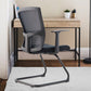 Modern Arms Included Chair Mid-Back Mesh Desk Chair in Black Clearhalo 'furn' 'furn_office_chair' 'Furniture' 'Office Chairs' 'Office Furniture' 'office_chair' 5984012