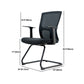 Modern Arms Included Chair Mid-Back Mesh Desk Chair in Black Clearhalo 'furn' 'furn_office_chair' 'Furniture' 'Office Chairs' 'Office Furniture' 'office_chair' 5984025