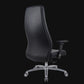 Contemporary Office Chair Wheels Leather High Back Black Executive Chair Clearhalo 'furn' 'furn_office_chair' 'Furniture' 'Office Chairs' 'Office Furniture' 'office_chair' 5984033