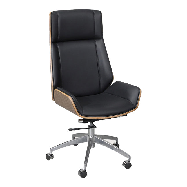 Armless Upholstered Office Chair Modern Slide High Back Management Chair Clearhalo 'furn' 'furn_office_chair' 'Furniture' 'Office Chairs' 'Office Furniture' 'office_chair' 5984046