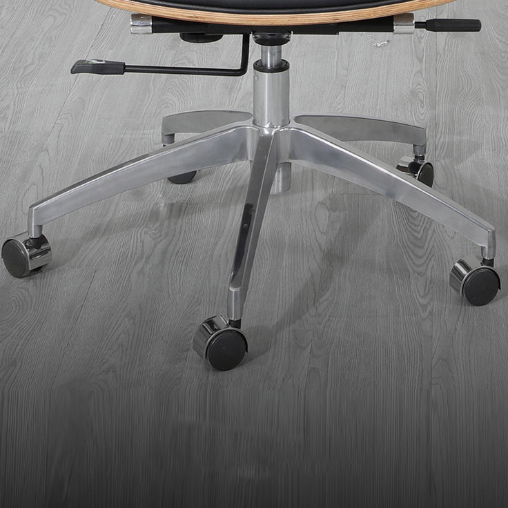 Armless Upholstered Office Chair Modern Slide High Back Management Chair Clearhalo 'furn' 'furn_office_chair' 'Furniture' 'Office Chairs' 'Office Furniture' 'office_chair' 5984049