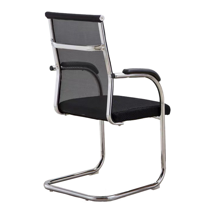 Contemporary Arm Chair Fixed Arms No Wheels Conference Chair Clearhalo 'furn' 'furn_office_chair' 'Furniture' 'Office Chairs' 'Office Furniture' 'office_chair' 5984061
