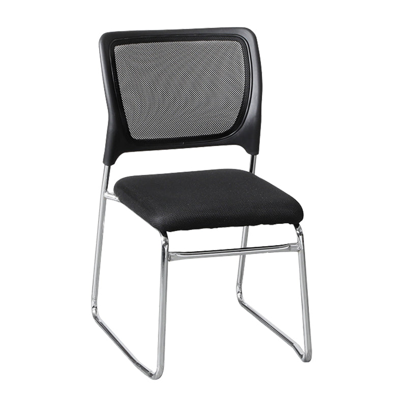 Mi dossier moderne de chaise de bureau de maille de Microfibre aucune chaise de bureau de roues