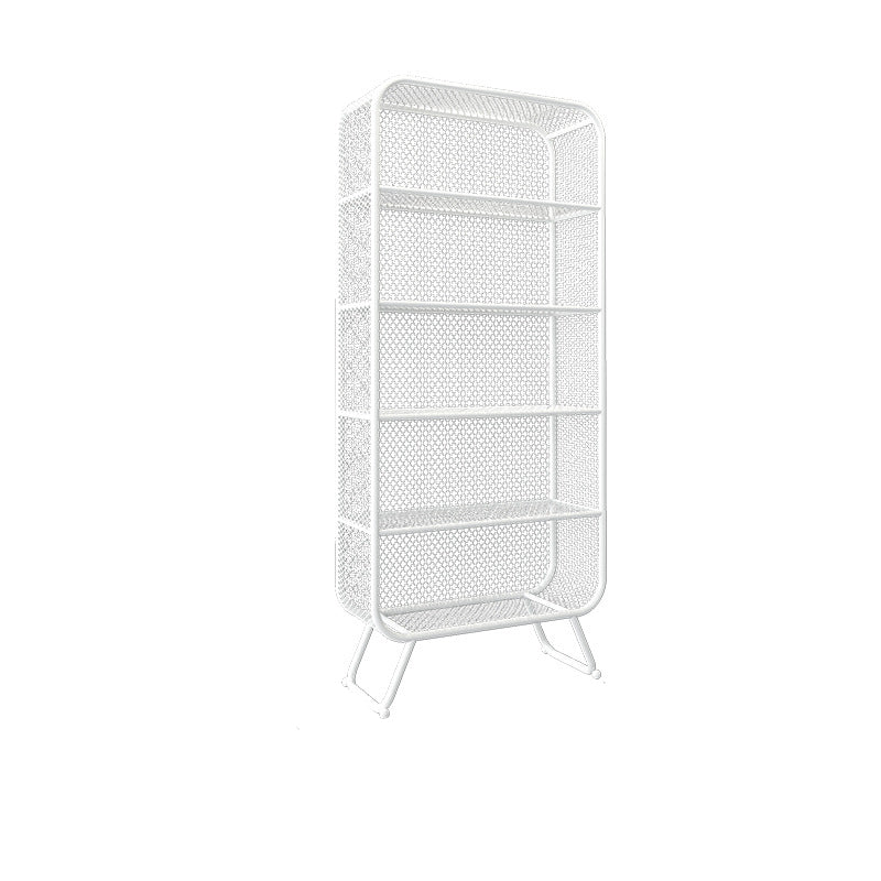 Shelves Included Bookcase Vertical Metal Bookshelf Closed Back 31"L x 16"W x 71"H White Clearhalo 'Bookcases' 'furn' 'furn_bookcases' 'Furniture' 'Office Furniture' 5984112