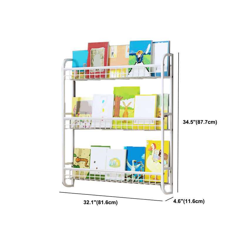 Wall Unit Modern Shelf Bookkast metalen open boekenkast voor thuis