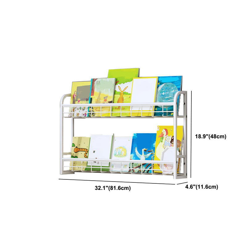 Wall Unit Modern Shelf Bookkast metalen open boekenkast voor thuis