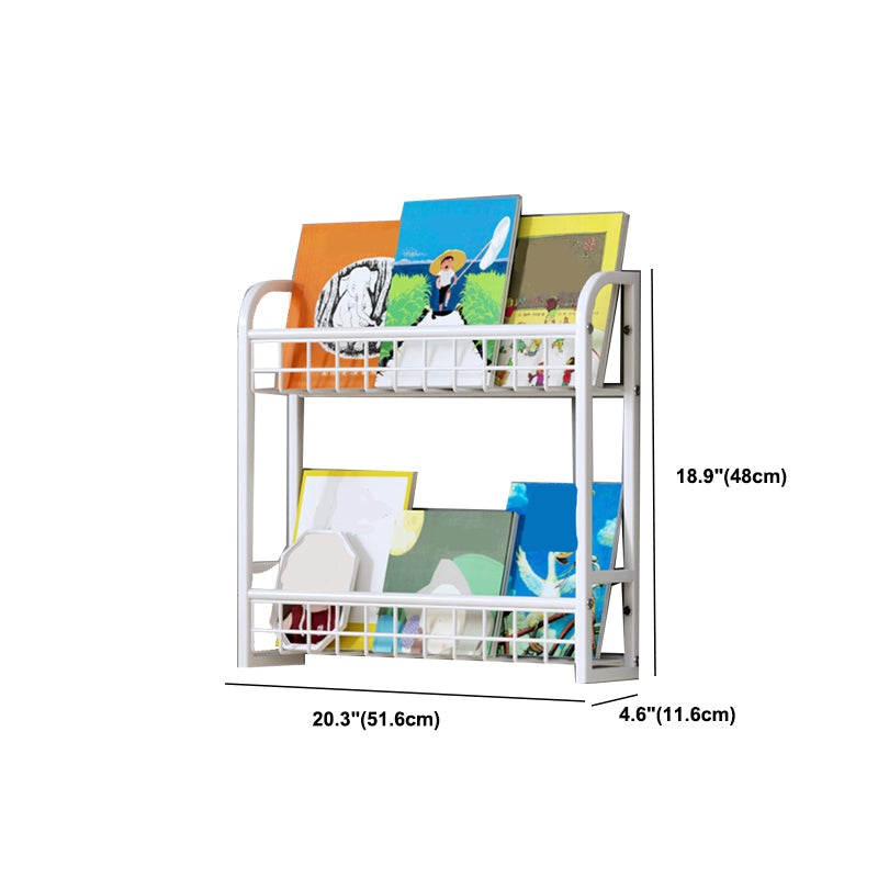 Wall Unit Modern Shelf Bookkast metalen open boekenkast voor thuis