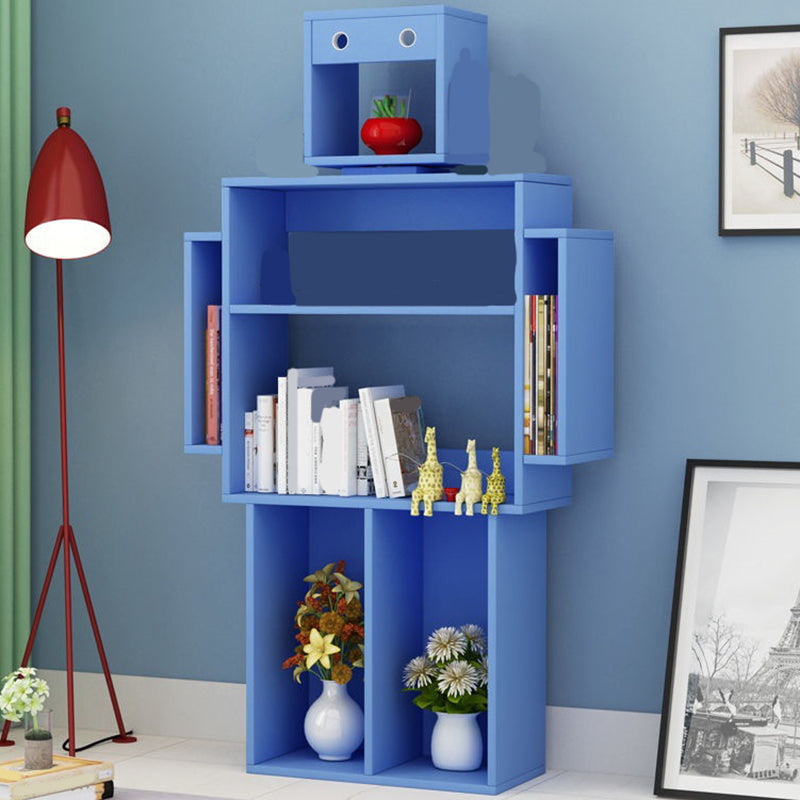 Libreria in legno ingegnerizzato libreria aperta contemporanea 6 ripiani