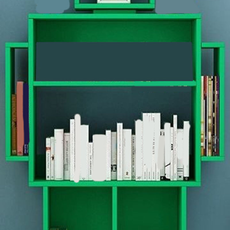 Libreria in legno ingegnerizzato libreria aperta contemporanea 6 ripiani