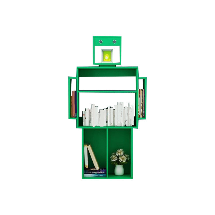 Libreria in legno ingegnerizzato libreria aperta contemporanea 6 ripiani