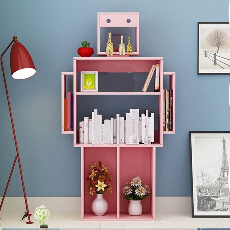 Libreria in legno ingegnerizzato libreria aperta contemporanea 6 ripiani