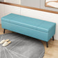 Modern Seating Bench 15.75 Inch Wide Foam Cushioned Bench with Flip Top Sky Blue Clearhalo 'Benches' 'Chairs & Seating' 'furn' 'furn_benches' 'Furniture' 'Living Room Furniture' 5984457