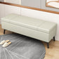 Modern Seating Bench 15.75 Inch Wide Foam Cushioned Bench with Flip Top Off-White Clearhalo 'Benches' 'Chairs & Seating' 'furn' 'furn_benches' 'Furniture' 'Living Room Furniture' 5984470