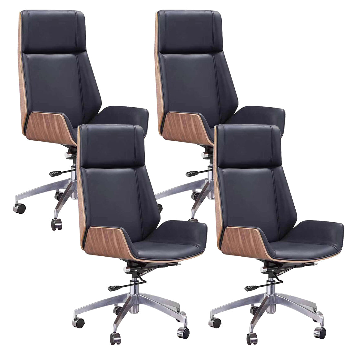 25 inch brede eigentijdse directiestoel Slide Managers stoel