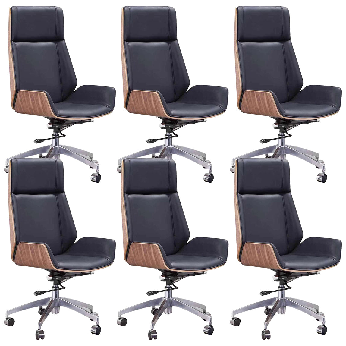 25 inch brede eigentijdse directiestoel Slide Managers stoel