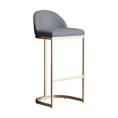Ensemble de Table de Bar en pierre blanche, 1/5 pièces, Table de Bar et tabourets en métal doré