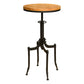 Ensemble de table de bar en bois massif industriel 1/2/3 pièces, ensemble de comptoir réglable