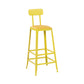 Modern Solid Wood Bar Table Set 1/5 Pieces Double Pedestal Pub Table Set in Natural Yellow 30"H Stool (Single) Clearhalo 'Bar Furniture' 'furn' 'furn_home_bar_bar_sets' 'Furniture' 'Home Bars & Bar Sets' 'home_bar_bar_sets' 'Kitchen & Dining Furniture' 5987833