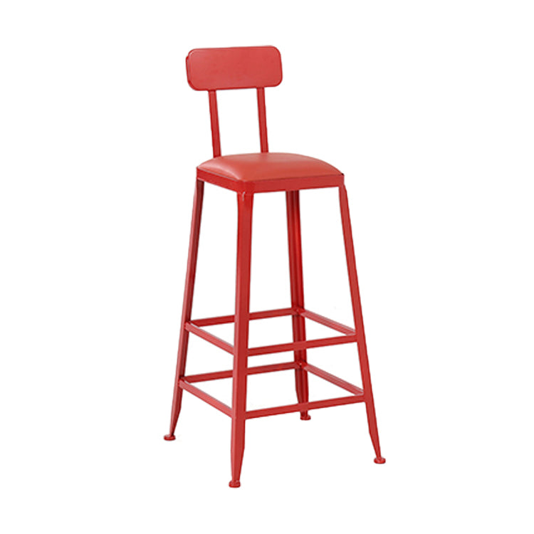 Modern Solid Wood Bar Table Set 1/5 Pieces Double Pedestal Pub Table Set in Natural Red 30"H Stool (Single) Clearhalo 'Bar Furniture' 'furn' 'furn_home_bar_bar_sets' 'Furniture' 'Home Bars & Bar Sets' 'home_bar_bar_sets' 'Kitchen & Dining Furniture' 5987835