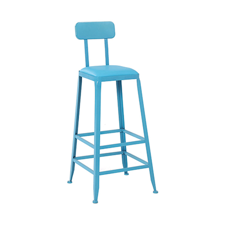 Modern Solid Wood Bar Table Set 1/5 Pieces Double Pedestal Pub Table Set in Natural Blue 30"H Stool (Single) Clearhalo 'Bar Furniture' 'furn' 'furn_home_bar_bar_sets' 'Furniture' 'Home Bars & Bar Sets' 'home_bar_bar_sets' 'Kitchen & Dining Furniture' 5987838