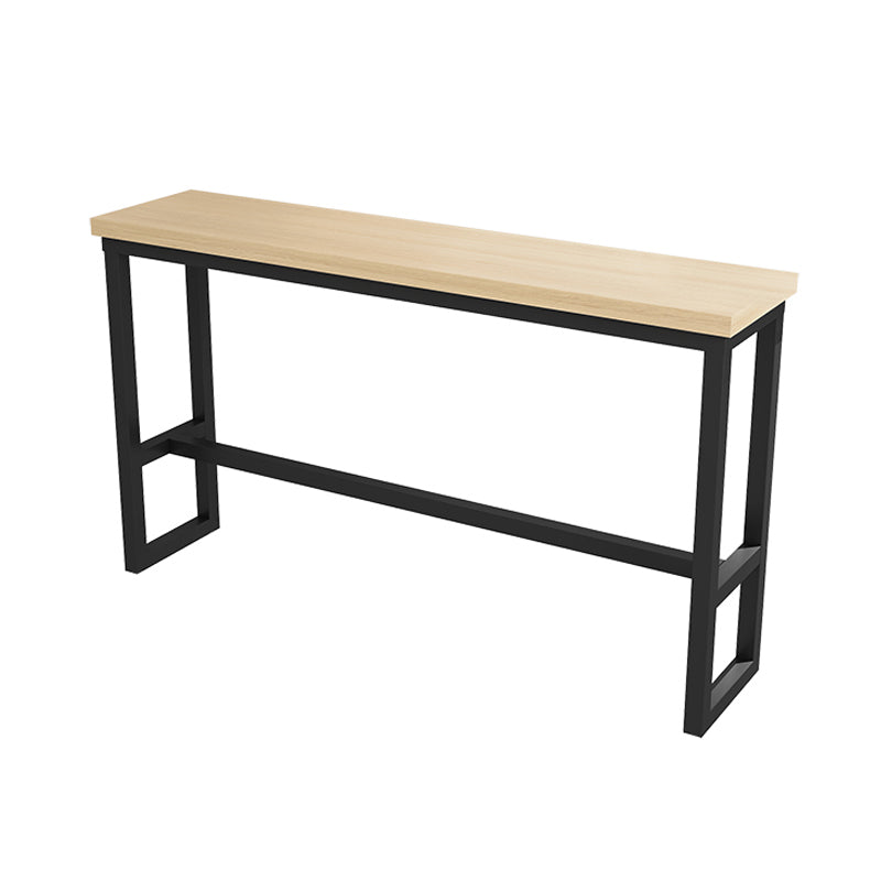 Table de pub rectangulaire moderne 1/2/5/9 pièces, ensemble de comptoir en bois pour salle à manger