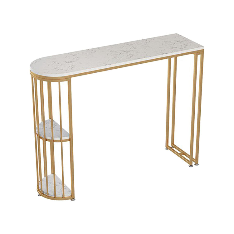 Glam Metal Bartafelset 1/2/3-delig Rechthoekige bartafel met hoge krukken voor de keuken