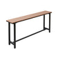 Industrial 1/2/5 Pieces Reclaimed Wood Bar Table Set Fixed Counter Set Clearhalo 'Bar Furniture' 'furn' 'furn_home_bar_bar_sets' 'Furniture' 'Home Bars & Bar Sets' 'home_bar_bar_sets' 'Kitchen & Dining Furniture' 5987928