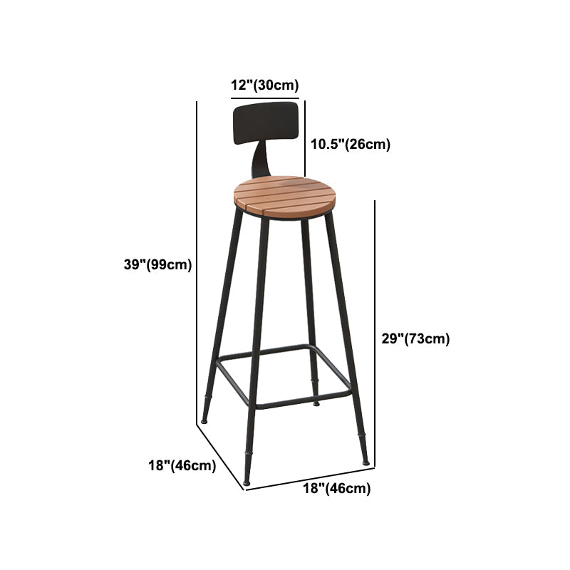 Industrial 1/2/5 Pieces Reclaimed Wood Bar Table Set Fixed Counter Set Clearhalo 'Bar Furniture' 'furn' 'furn_home_bar_bar_sets' 'Furniture' 'Home Bars & Bar Sets' 'home_bar_bar_sets' 'Kitchen & Dining Furniture' 5987946