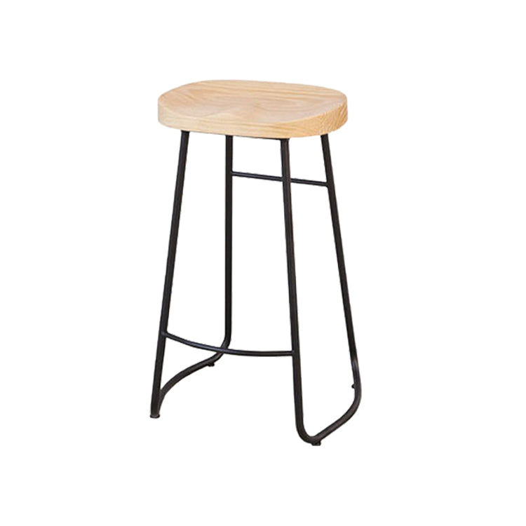 Industrielles 1/2/9-teiliges Bartisch-Set aus Holz, rechteckiger Bartisch mit hohen Hockern