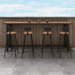 Modern 1/2/5 Pieces Reclaimed Wood Bar Table Set Fixed Table Counter Table Clearhalo 'Bar Furniture' 'furn' 'furn_home_bar_bar_sets' 'Furniture' 'Home Bars & Bar Sets' 'home_bar_bar_sets' 'Kitchen & Dining Furniture' 5988010