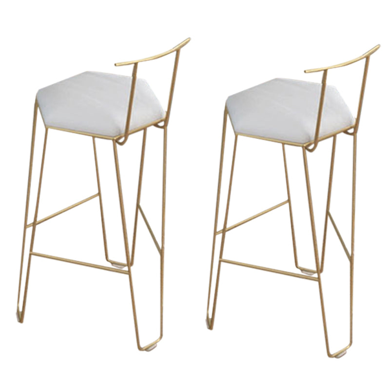 Fixed Table Counter Table Set Contemporary 1/2/3 Pieces Faux Marble Pub Table Set White 30"H Stools (Set of 2) Clearhalo 'Bar Furniture' 'furn' 'furn_home_bar_bar_sets' 'Furniture' 'Home Bars & Bar Sets' 'home_bar_bar_sets' 'Kitchen & Dining Furniture' 5988032
