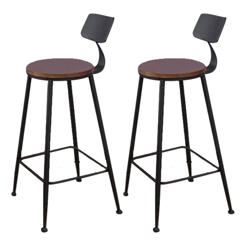 Juego de comedor de Pub con caballete Industrial, juego de mesa de Bar rectangular de madera maciza de 1/2/5 piezas