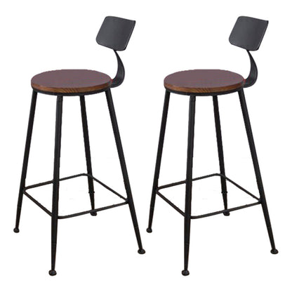 Juego de comedor de Pub con caballete Industrial, juego de mesa de Bar rectangular de madera maciza de 1/2/5 piezas