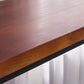 Juego de comedor de Pub con caballete Industrial, juego de mesa de Bar rectangular de madera maciza de 1/2/5 piezas