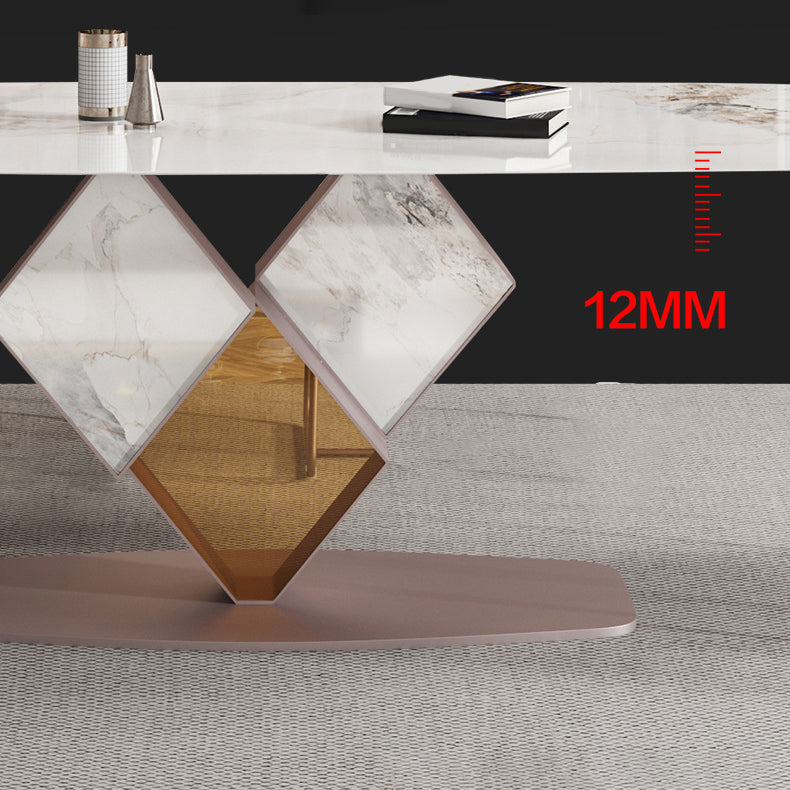 Nordic 1/5/7 Pieces Rectangle Dining Set Sintered Stone Top Dinette Table Set