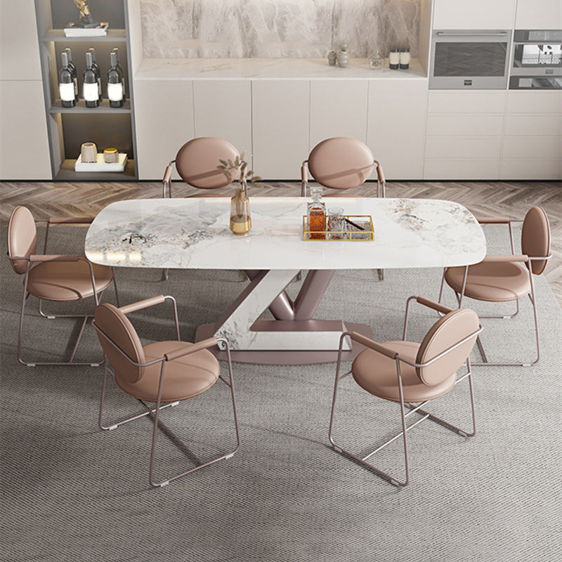 Set da pranzo del rettangolo del rettangolo del rettangolo nordico