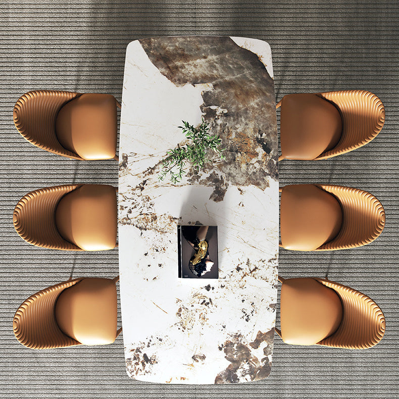 Ensemble de table de salle à manger rectangle moderne 1/5/7