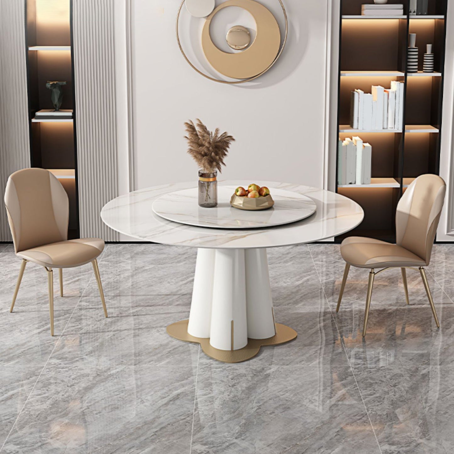 Ensemble de restauration en pierre de style moderne autour du 1/3/4/5/7 pièces de restauration Pièces pour usage domestique