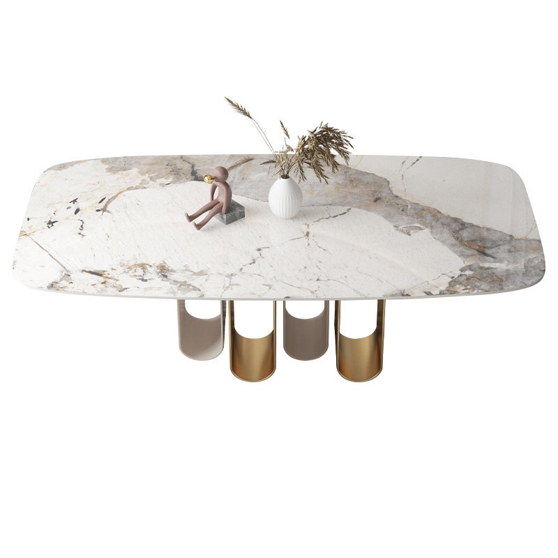 Lussuoso set da pranzo rettangolare set da pranzo rettangolare