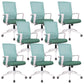 21"W Contemporary Desk Chair Green Breathable AirGrid Office Chair 8 Piece Set Casters Included Clearhalo 'furn' 'furn_office_chair' 'Furniture' 'Office Chairs' 'Office Furniture' 'office_chair' 5988460